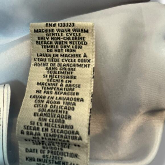 Calvin Klein Jeans Girls Size 3T Coat Jacket Faux Fur Button Down Dress Up Gray - Picture 10 of 11